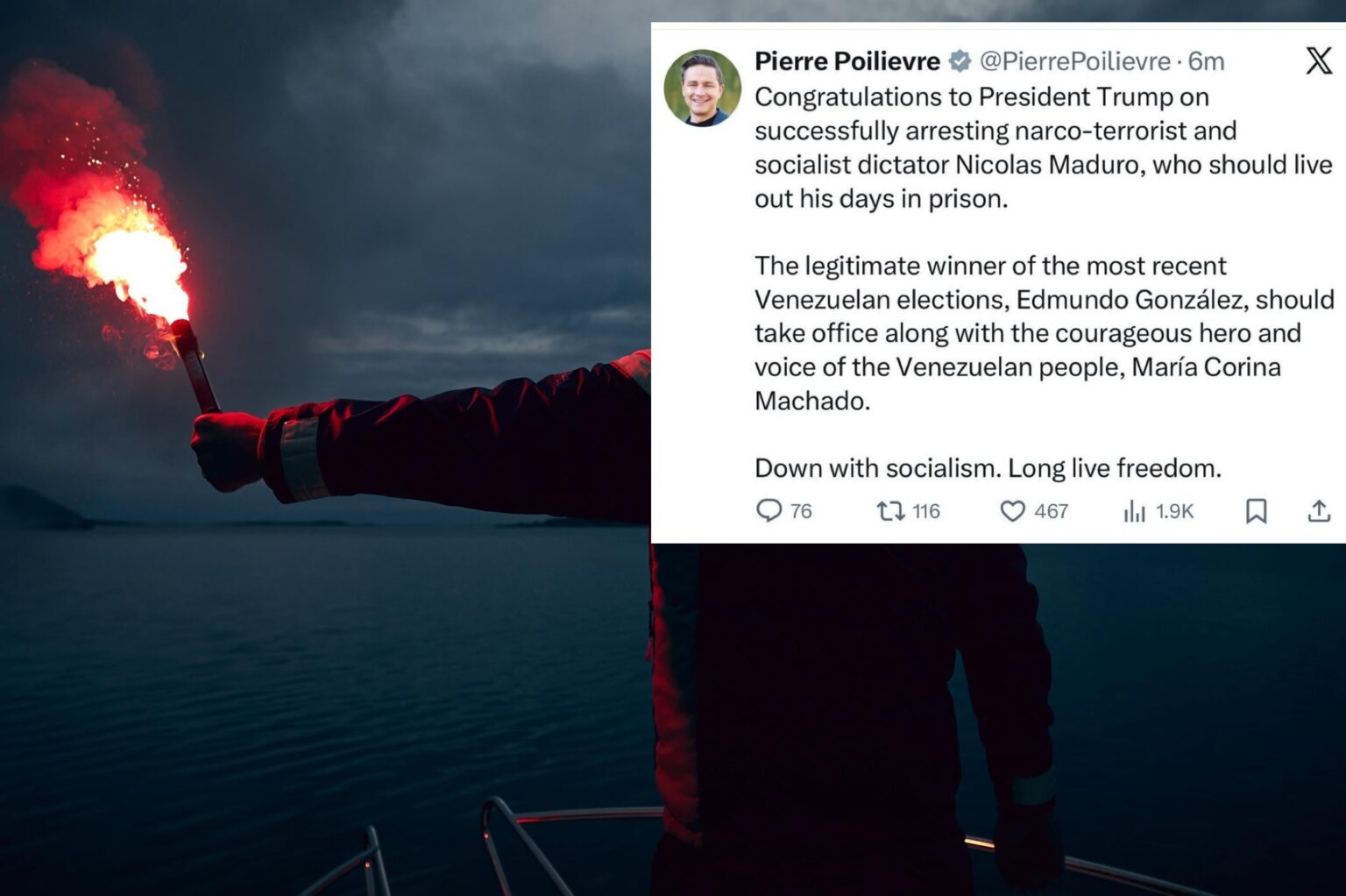 Poilievre zündet Notfackeln an, um Trump anzuflehen, in Kanada einzumarschieren