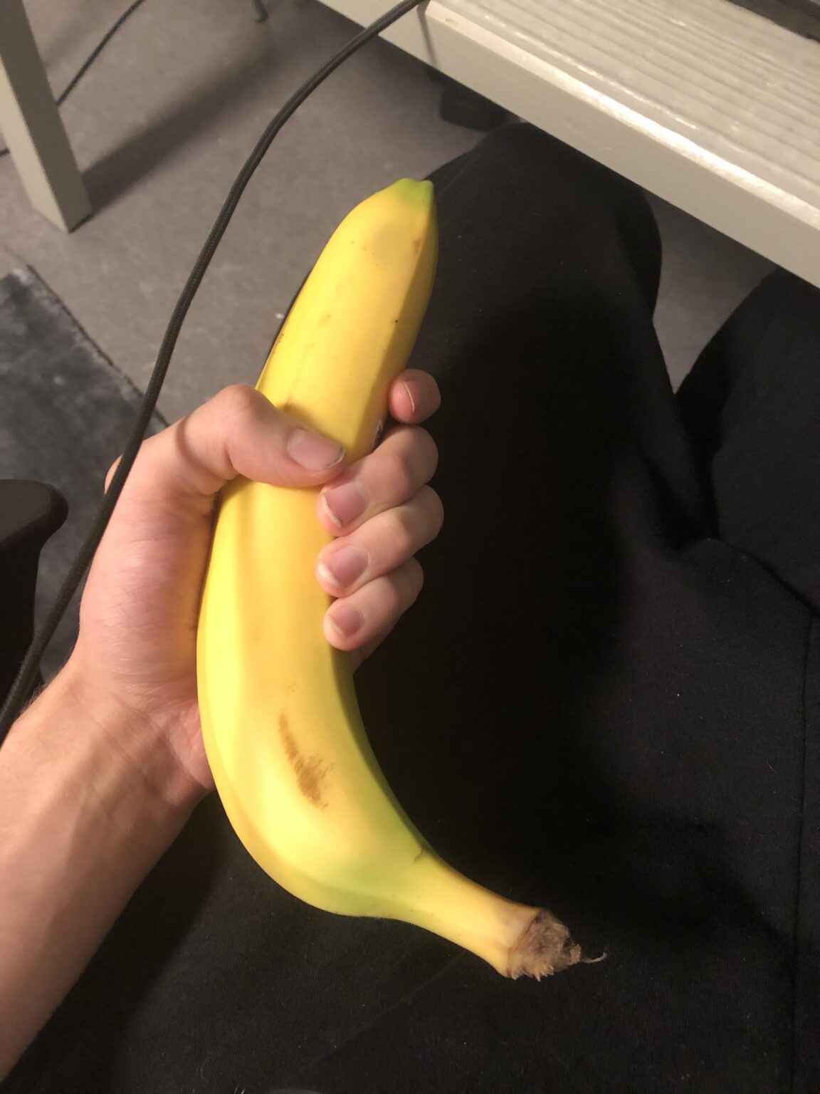 Aber was für eine verdammte Banane
