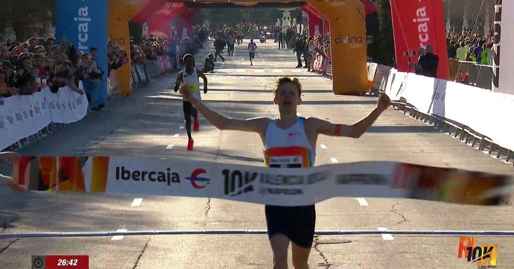 Laufen: Andreas Almgren stellt auf der 10-km-Straße einen neuen Europarekord auf