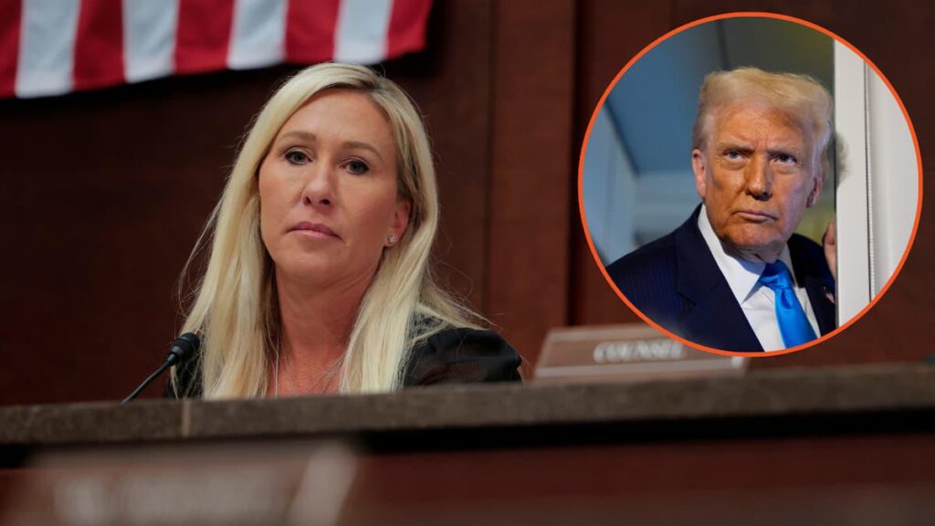 Marjorie Taylor Greenes jüngster Schritt dürfte Trump verärgern, da sie verärgerte Wähler dazu ermutigt, sich an der bevorstehenden „Steuerrevolte“ zu beteiligen.