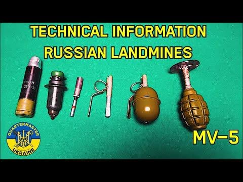 Handgranaten, die in der Hand explodieren oder wenn man darauf tritt? Neues technisches Video über russische Minen online!