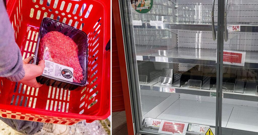Mangel an Rindfleisch in schwedischen Lebensmittelgeschäften: „Produktion muss gesteigert werden“