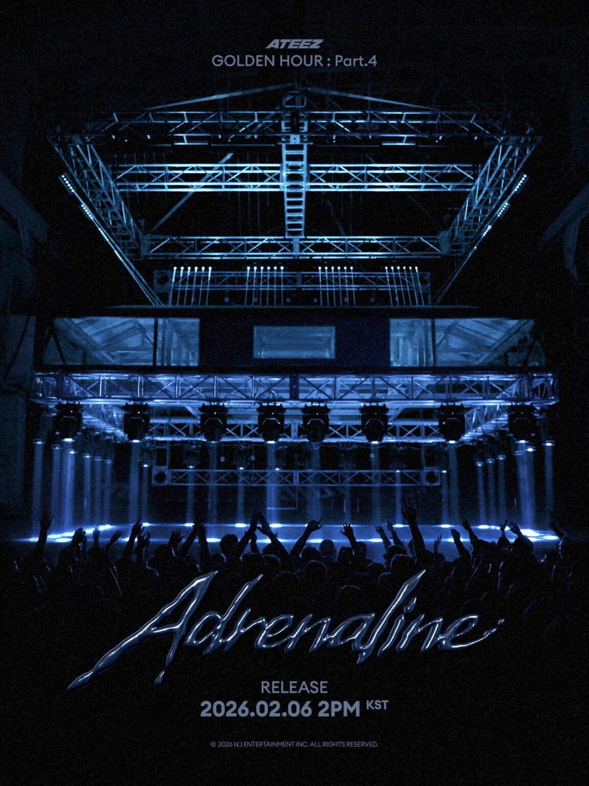 ATEEZ – GOLDEN HOUR: Teil 4 Adrenaline (MV-Poster)