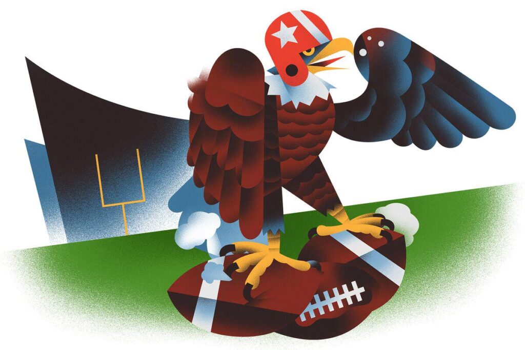 American Football ist größer denn je. Es stirbt auch. American Football ist größer denn je. Es stirbt auch.