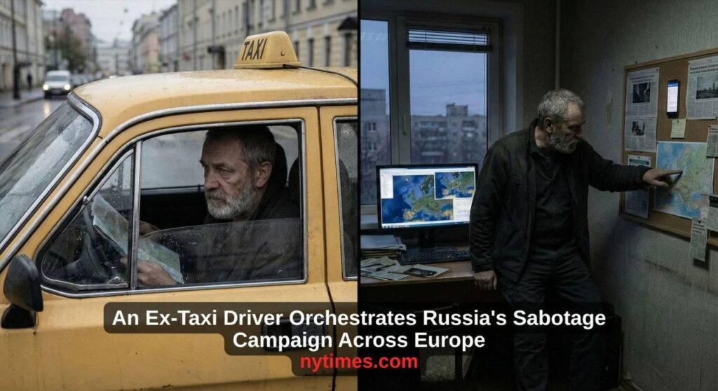Hinter der jüngsten Welle mysteriöser Brände und Sabotageakte in ganz Europa steckt eine unwahrscheinliche Figur: Aleksei Kolosovsky, ein ehemaliger Taxifahrer, der zum GRU-Mitarbeiter wurde. Er operiert von Russland aus und rekrutiert online Einheimische, um gefährliche Angriffe in NATO-Ländern durchzuführen und diejenigen zu bestrafen, die die Verteidigung der Ukraine unterstützen