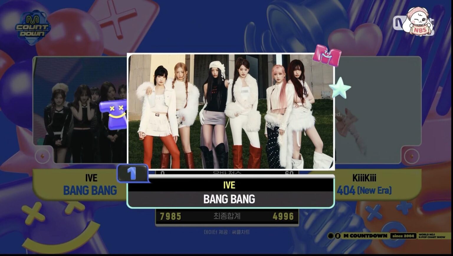 IVE haben ihren ersten Sieg für „BANG BANG“ bei Mnet M Countdown (260226) errungen.