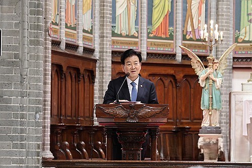 Der Vereinigungsminister drückt Nordkorea sein Bedauern über den mutmaßlichen zivilen Drohnenangriff aus