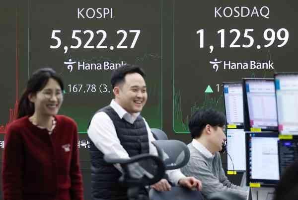 KOSPI stieg am Donnerstag um 3,13 %
