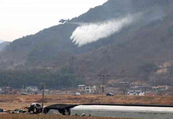 Miryang-Feuer dauert bis zum zweiten Tag an, Eindämmung bei 85 %