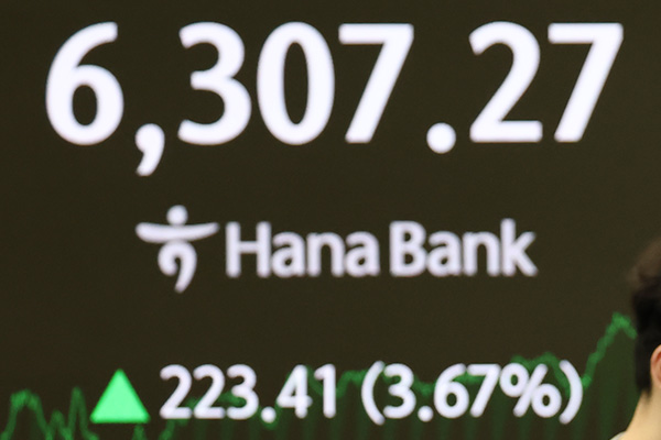 KOSPI steigt am Donnerstag um 3,67 %