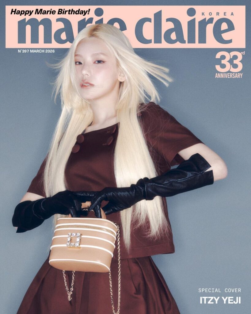 ITZY Yeji - Marie Claire Korea x Roger Vivier (Sondercover der Ausgabe März 2026)