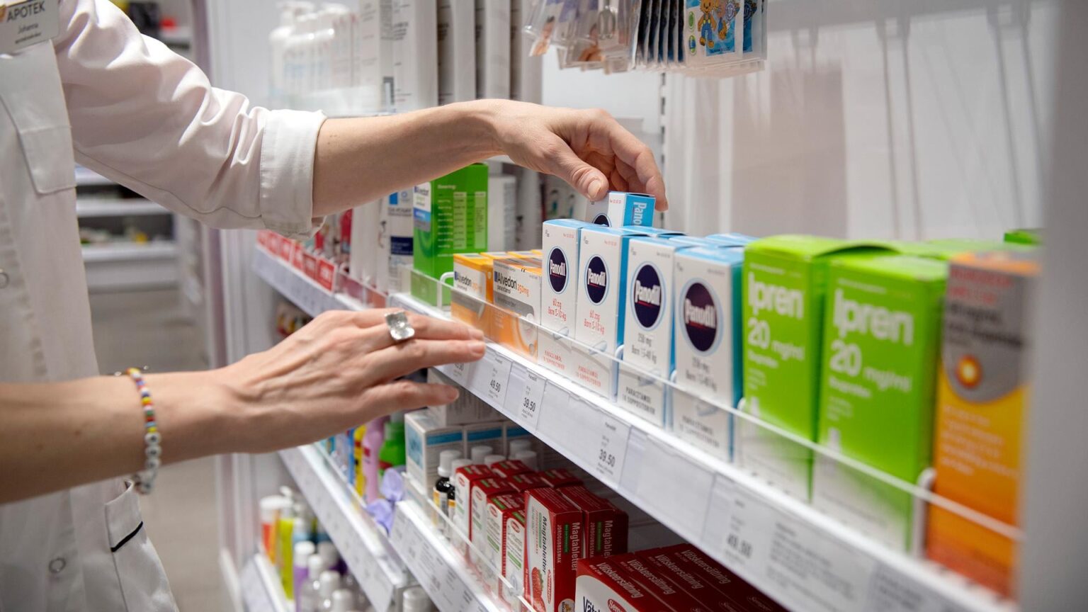 Rezeptfreie Apothekenprodukte im Laden um 44 Prozent teurer