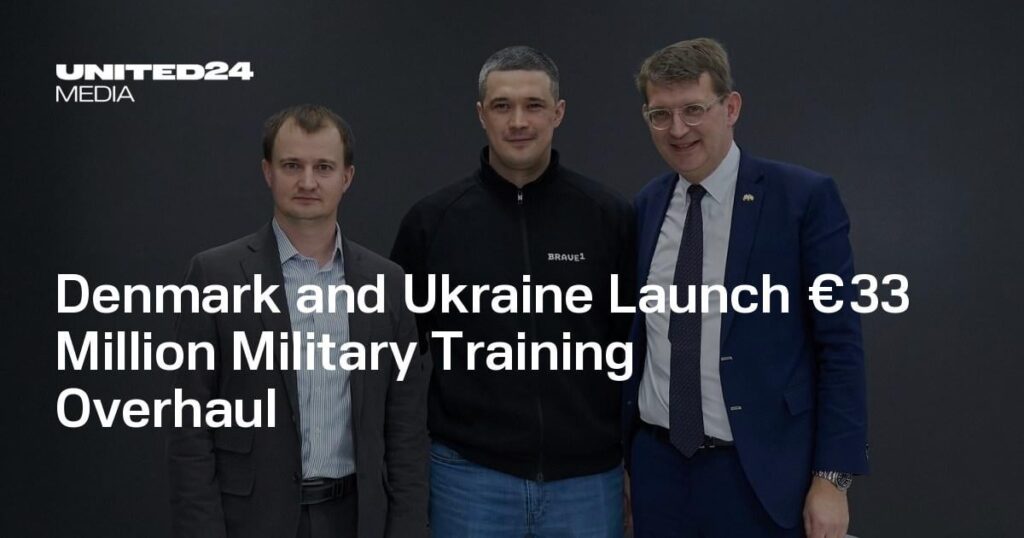 Dänemark und die Ukraine starten 33 Millionen Euro teure Überarbeitung der militärischen Ausbildung