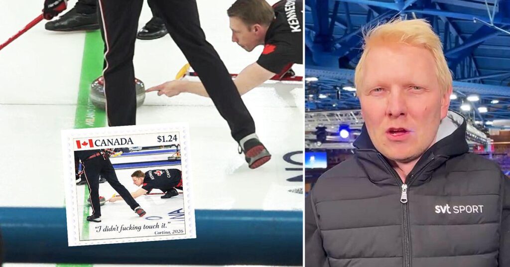 Curling: So hat der SVT-Reporter das Foto gemacht, das die Curling-Welt erschütterte