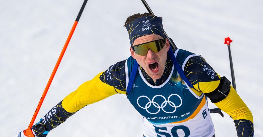 Biathlon: Großer Erfolg für Martin Ponsiluoma – gewann olympisches Gold im Verfolgungsstart