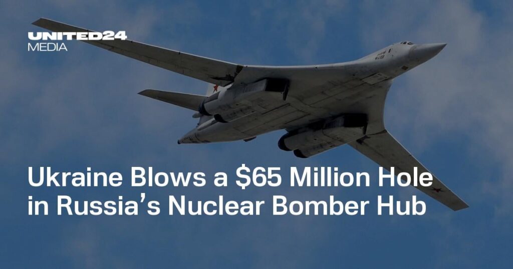 Die Ukraine reißt ein 65-Millionen-Dollar-Loch in Russlands Atombomber-Hub – UNITED24 Media