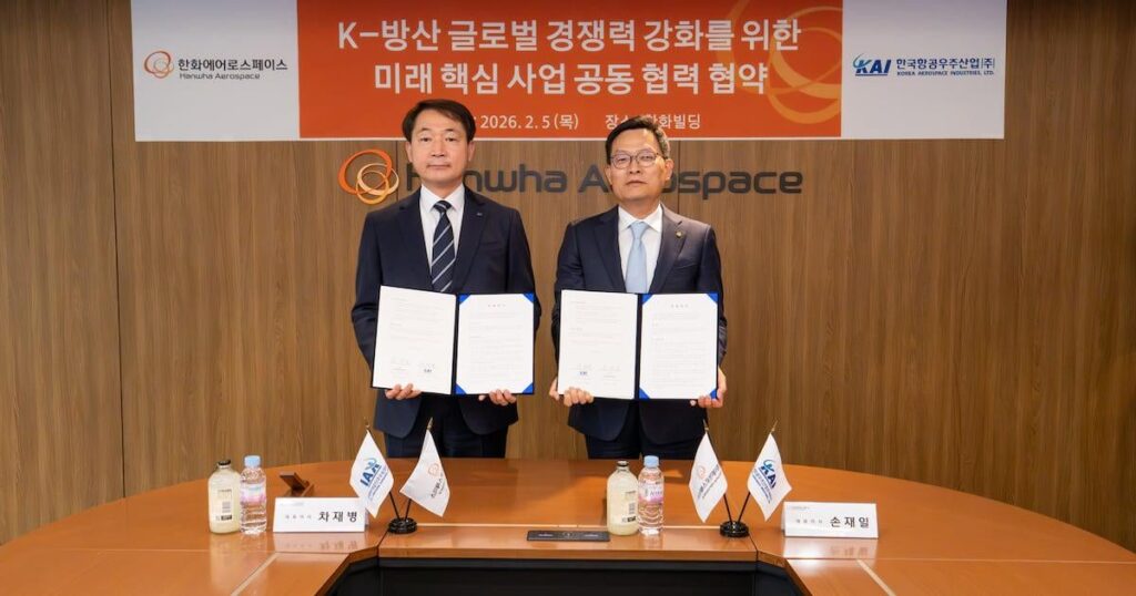 Hanwha Aerospace und KAI arbeiten gemeinsam an der Entwicklung unbemannter Flugzeuge und koreanischer Düsentriebwerke
