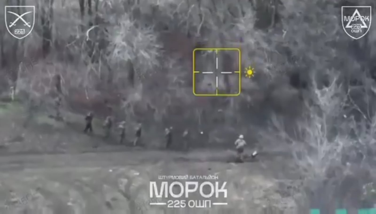 Sechs russische Invasoren der 114. MRR ergaben sich und wurden während eines Unterstandangriffs von zwei ukrainischen Soldaten der Angriffsgruppe „Morok“ des 225. Separaten Angriffsregiments gefangen genommen. Ostfront. 21.02.2026
