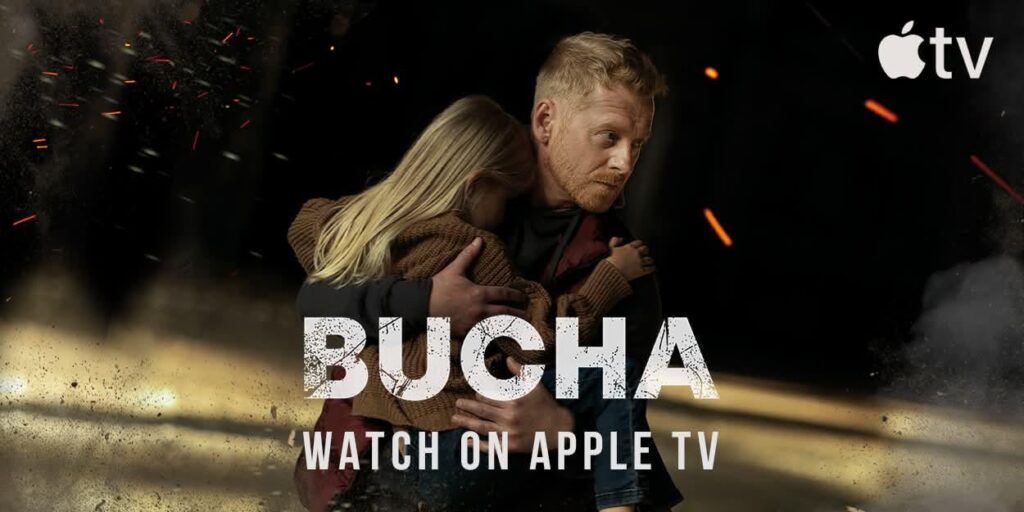 Bitte schauen Sie sich den Film Bucha auf Apple TV oder Amazon Prime an.