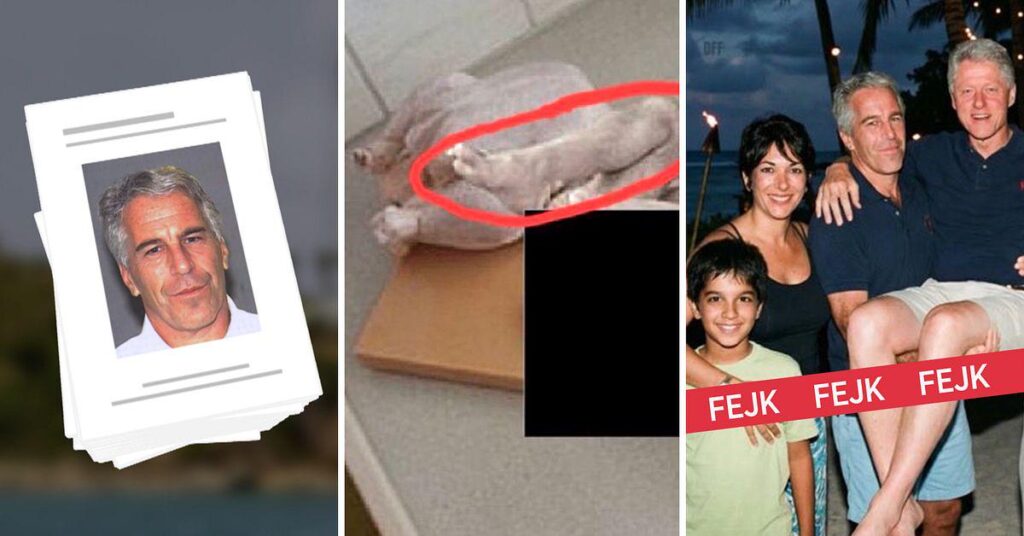 SVT – Babyfüße und schwedische Prinzessinnen: Virale Lügen über Jeffrey Epstein verbreitet