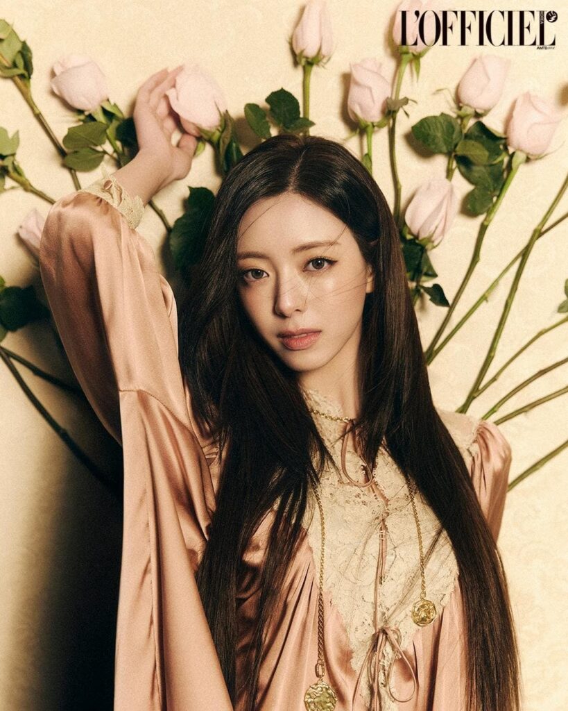 ITZY Yuna – L'OFFICIEL Korea (Bildvorschau der YK-Ausgabe Frühjahr/Sommer 2026)