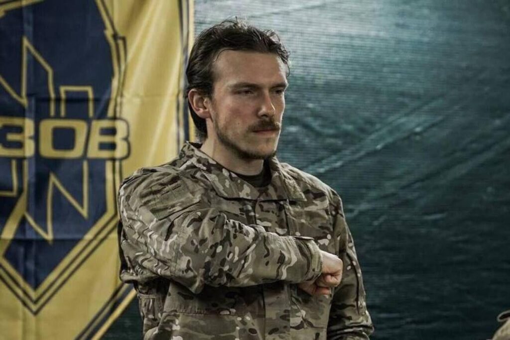 Denys Prokopenko, Kommandeur des 1. Korps der Nationalgarde Asow, wurde von Präsident Selenski zum Brigadegeneral ernannt