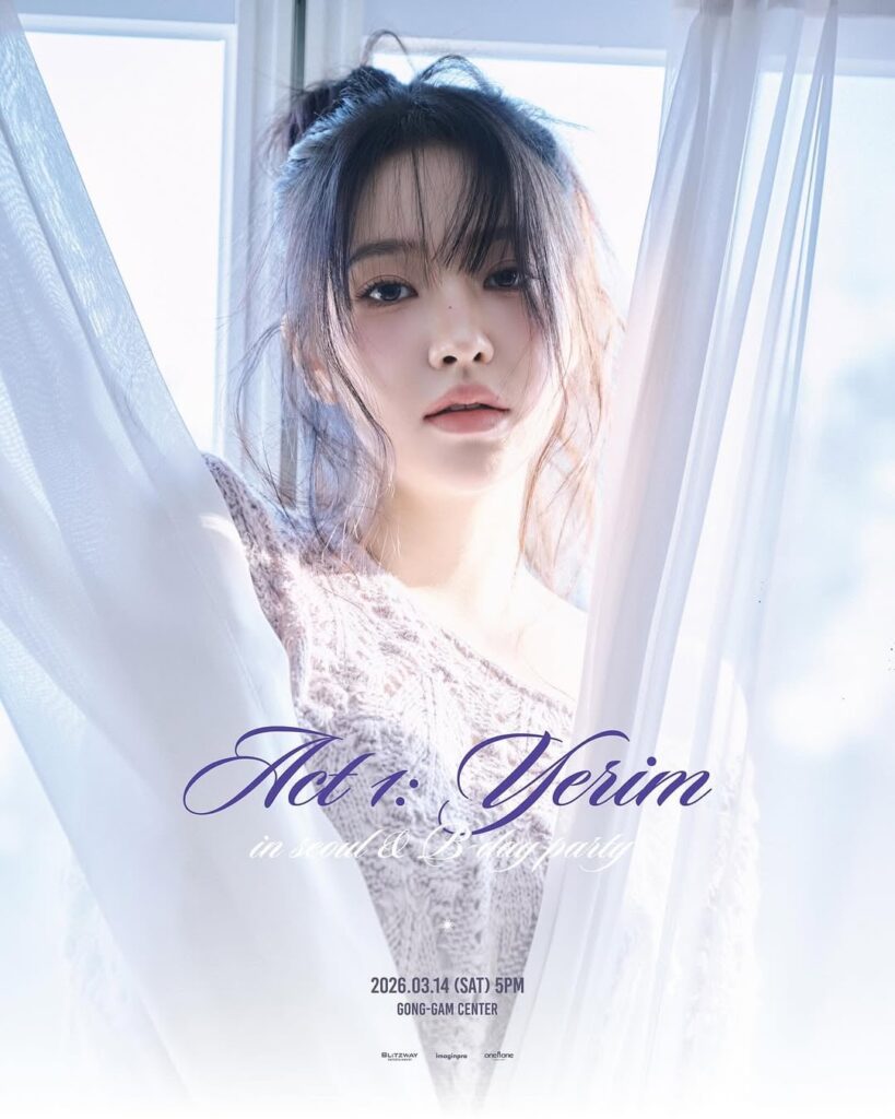 Red Velvet Yeri – AKT 1: YERIM „In Seoul & B-Day Party“ (Hauptplakate)