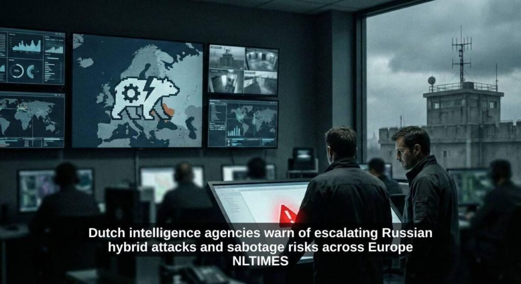 Die niederländischen Geheimdienste AIVD und MIVD warnen vor einer Eskalation russischer Hybridangriffe, darunter Cyberangriffe und physische Sabotage. Agenturen weisen auf eine Verlagerung hin zu aggressiveren Operationen hin, die darauf abzielen, die Gesellschaft zu destabilisieren, Spaltung zu säen und die kritische Unterstützung für die Ukraine zu stören.