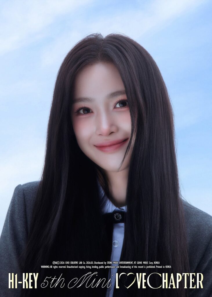 H1-KEY – 5. Mini-Album: LOVECHAPTER (Konzeptfoto Dear. ✉️ – Seoi)