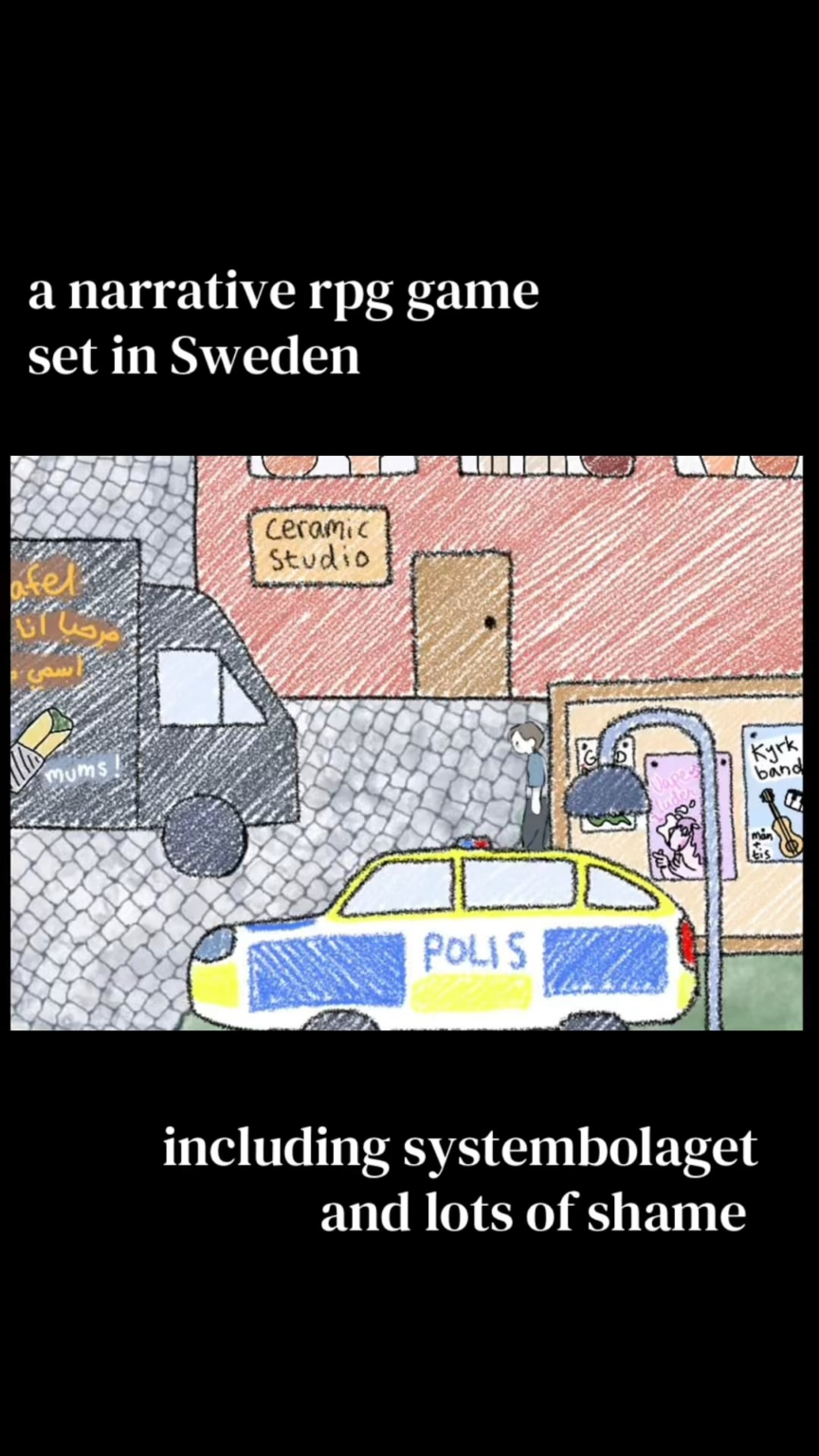 Ich habe ein Videospiel gemacht, das in Schweden spielt Ich habe ein Videospiel gemacht, das in Schweden spielt