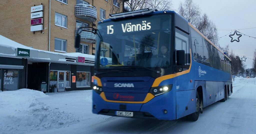 Großer Mangel an Busfahrern – Västerbotten muss 150 neue einstellen