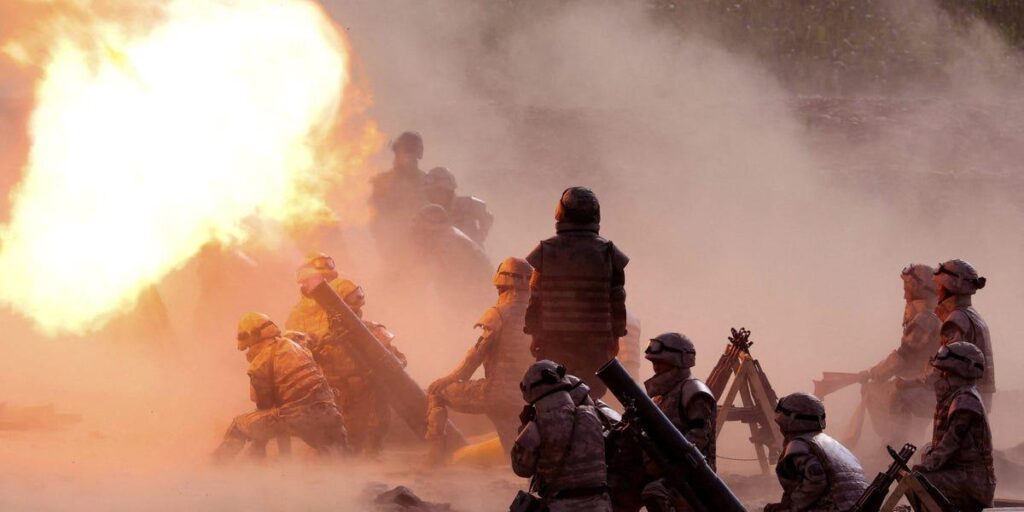 Für die ukrainischen Truppen besteht das Nordkorea-Problem nicht darin, dass Soldaten Angriffe starten. Es ist Artillerie, sagt der Gesetzgeber.