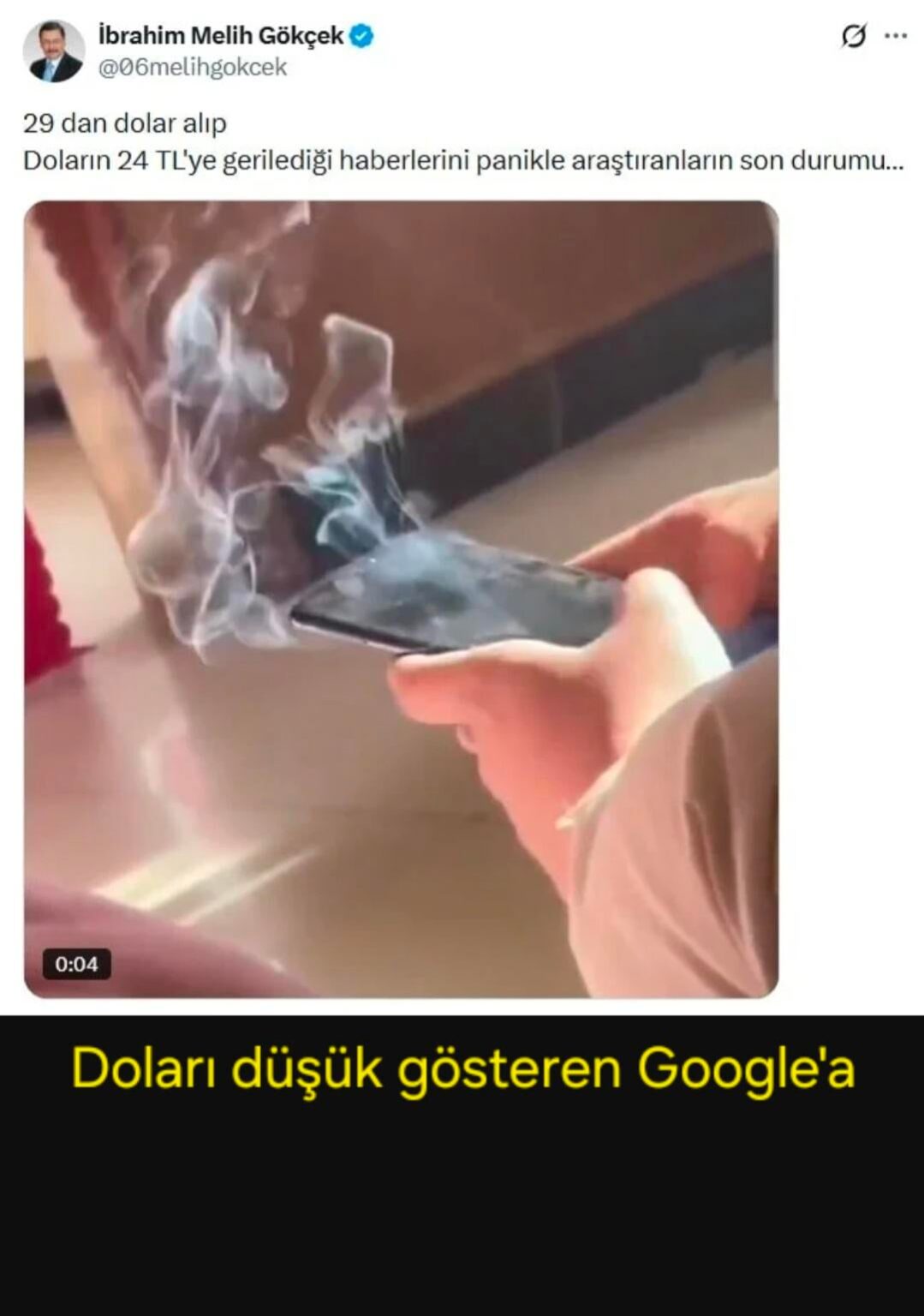 Wenn dir langweilig ist, i. Denken Sie daran, dass sogar Melih Gökçek einer der reichsten Menschen des Landes sein kann.