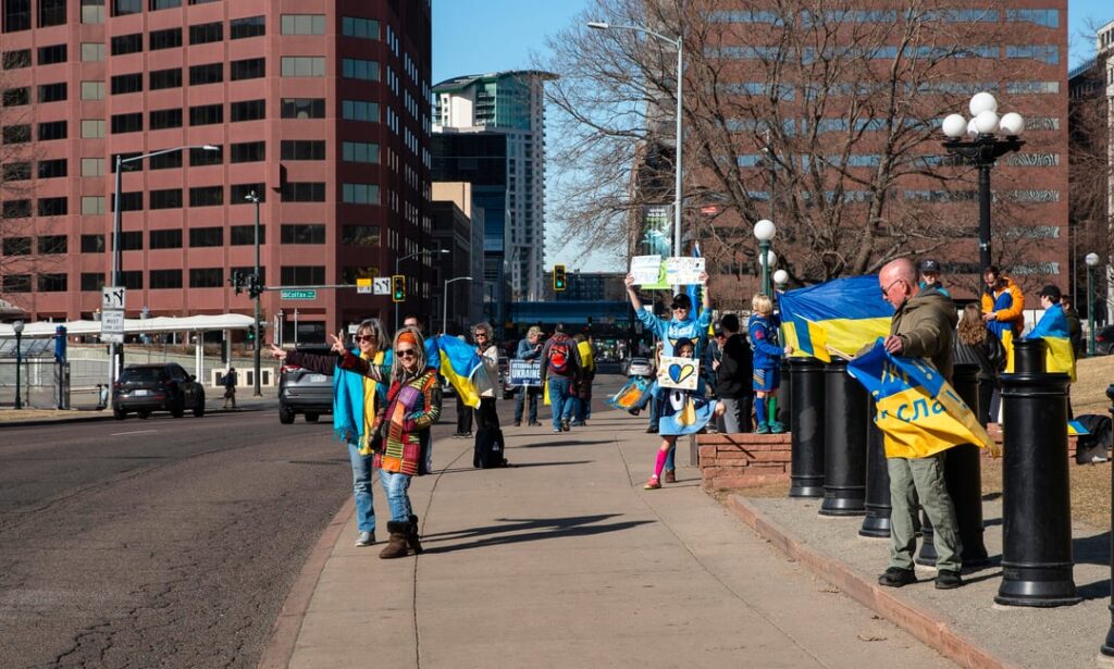 Unterstützungskundgebung für die Ukraine – 22.01.26 – Denver, Colorado