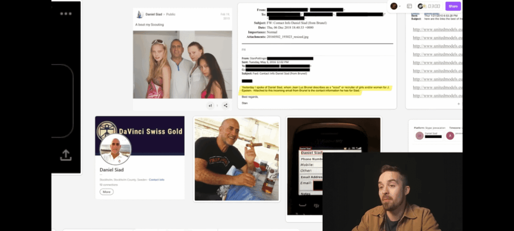 Person, die mit den Epstein-Dokumenten in Verbindung steht, stammt aus Schweden