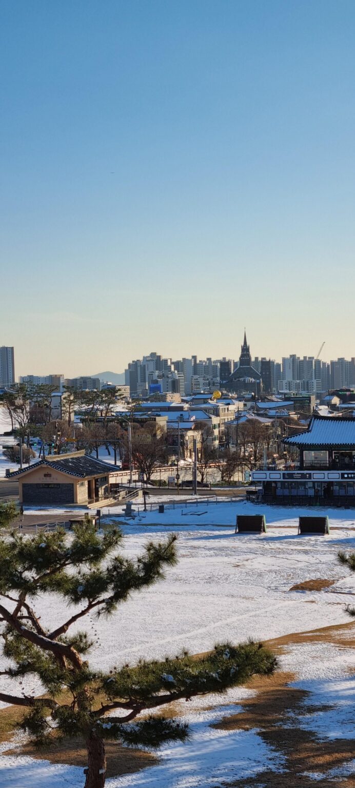 Suwon im Schnee (25.12.05)