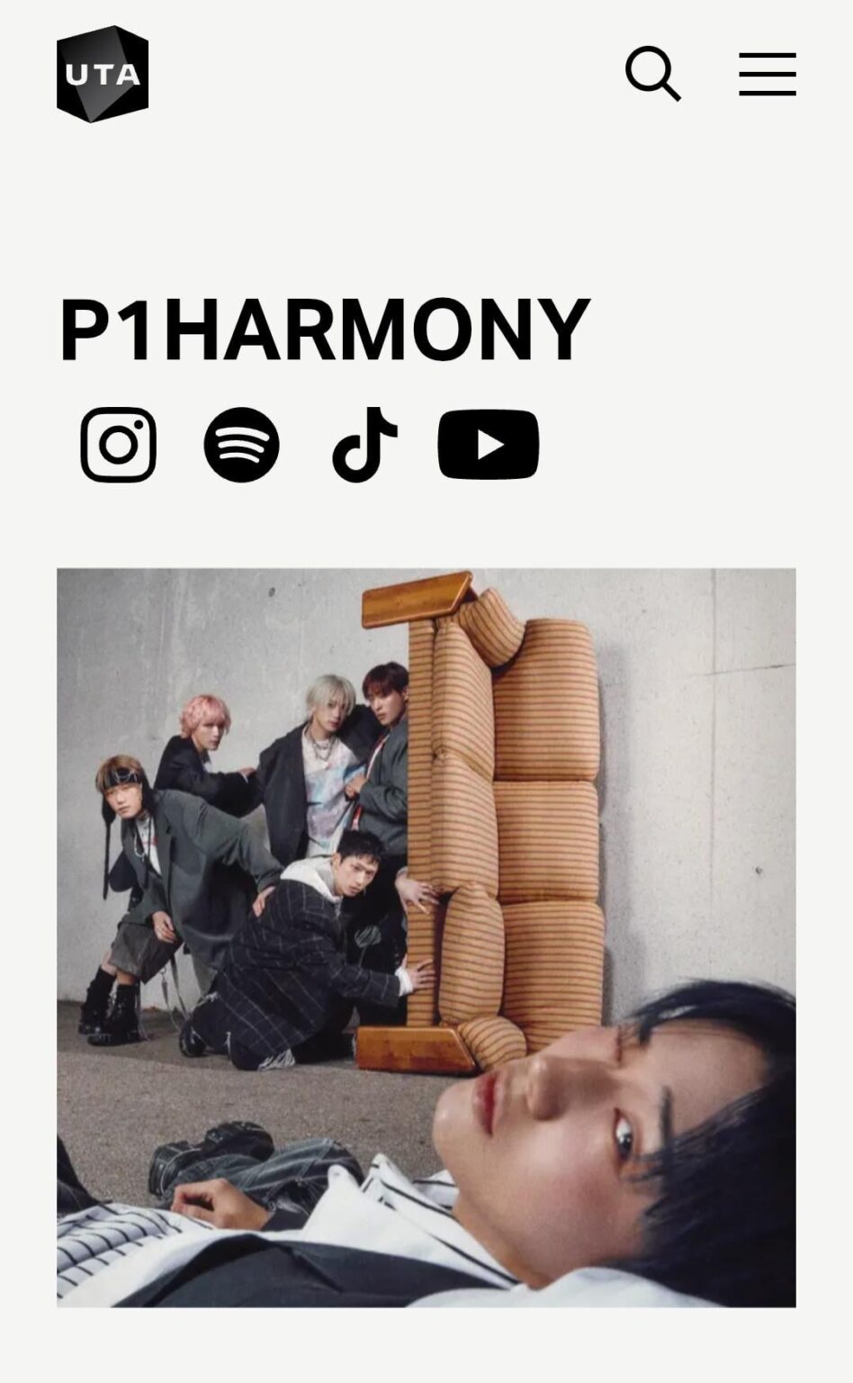 P1Harmony, AMPERS&ONE und AxMxP haben Verträge mit United Talent Agency (UTA) unterzeichnet