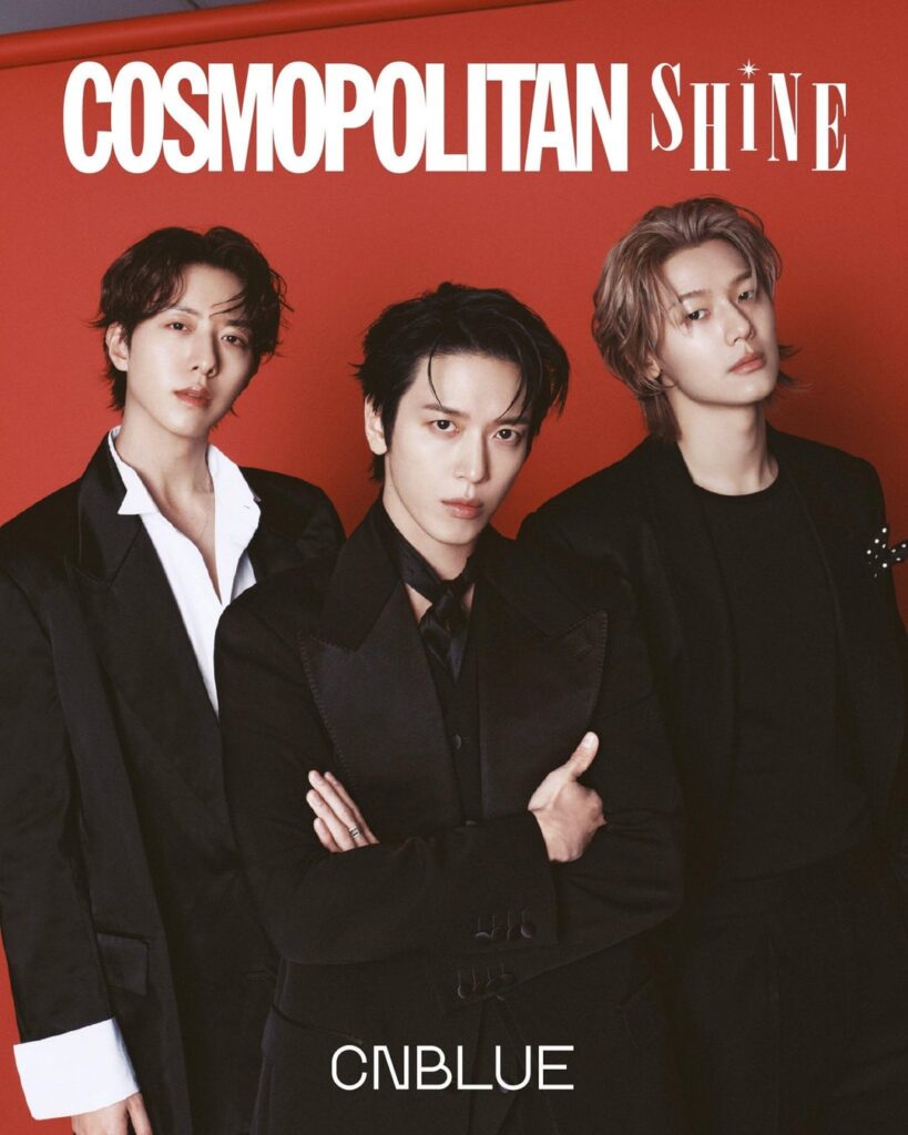 CNBLUE – Cosmopolitan Shine (Cover der Ausgabe März 2026 + Bild)