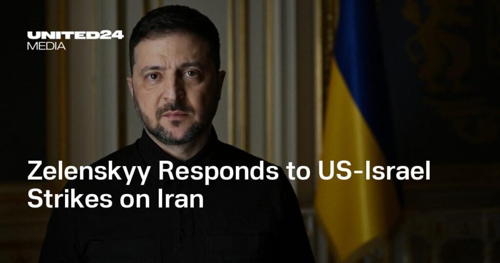 Selenskyj reagiert auf die Angriffe der USA und Israels auf den Iran