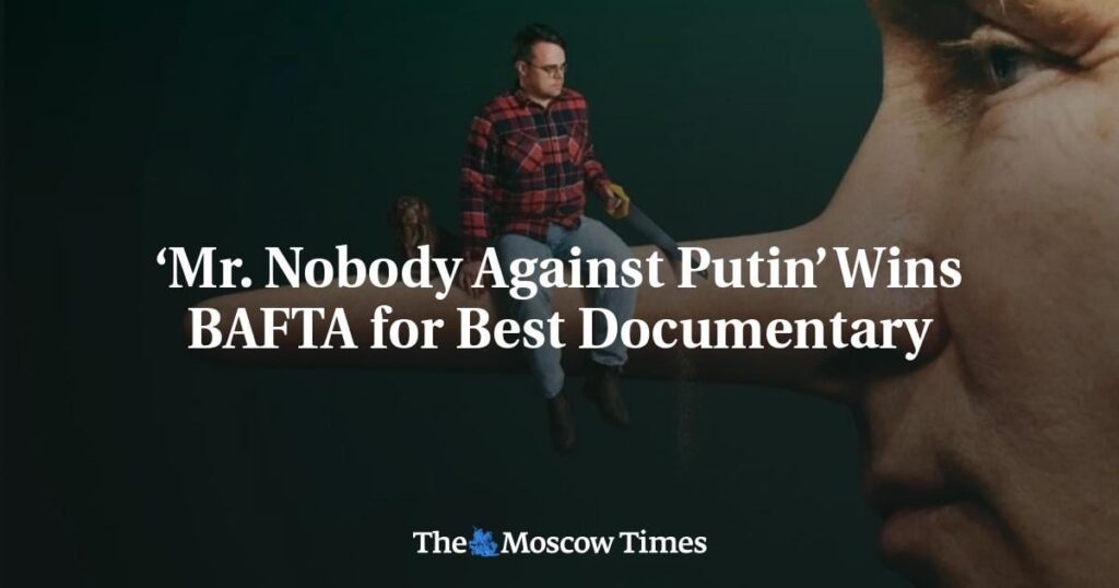 'Herr. „Niemand gegen Putin“ gewinnt BAFTA für den besten Dokumentarfilm