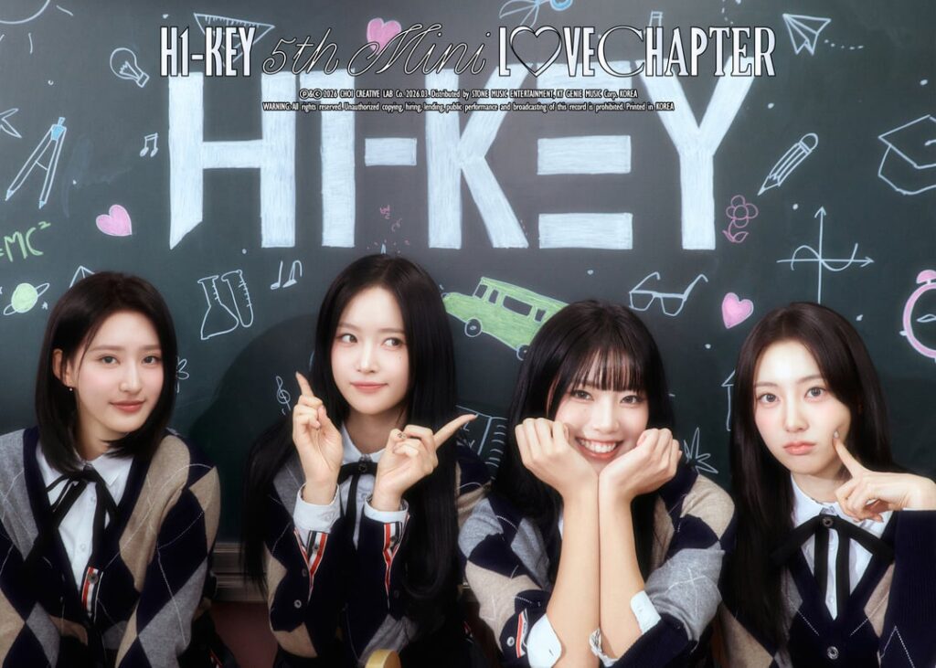 H1-KEY – 5. Mini-Album: LOVECHAPTER (Konzeptfoto von. ✏️ – Gruppe)