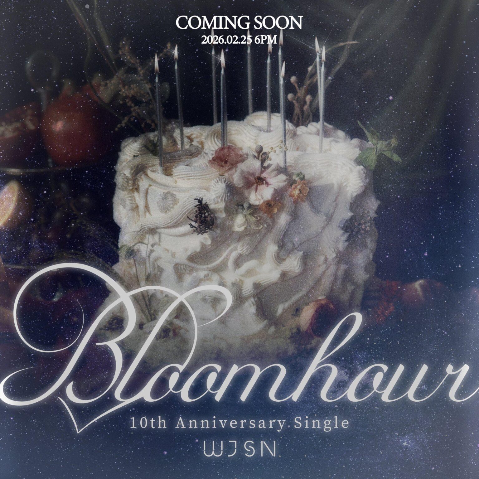 WJSN – Single-Album zum 10-jährigen Jubiläum: Bloom Hour (Teaserbild erscheint bald)