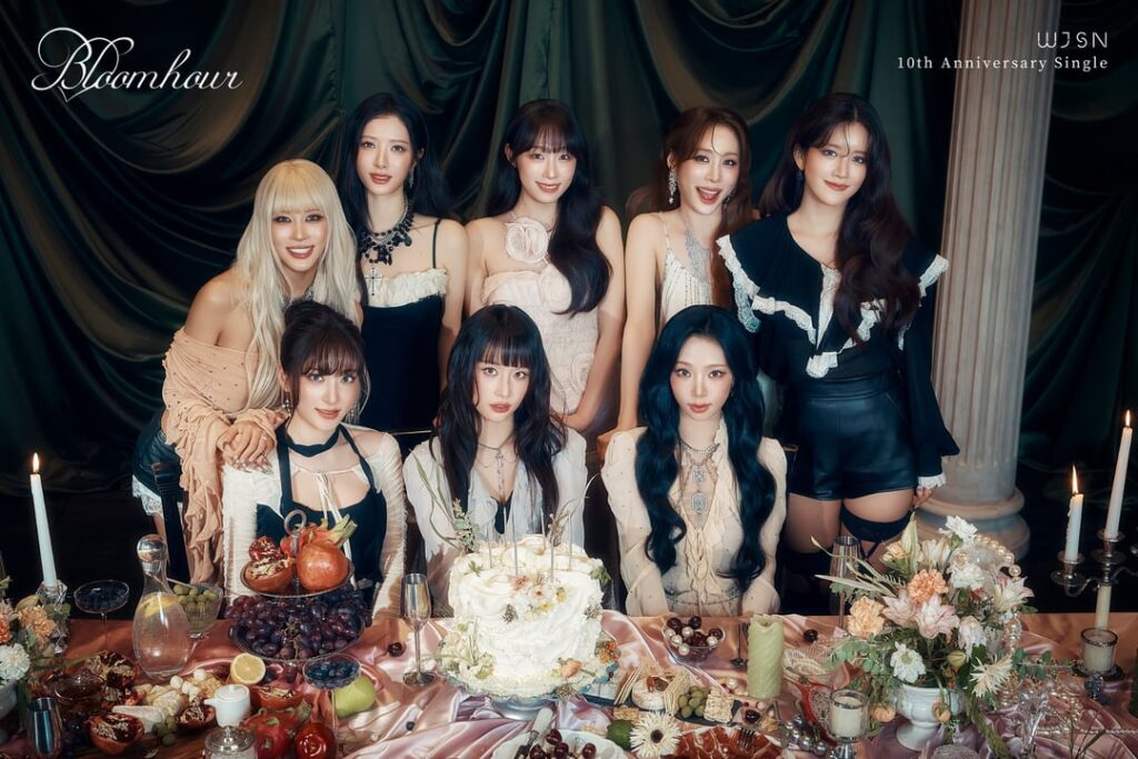 WJSN – Single-Album zum 10-jährigen Jubiläum: Bloom Hour (Konzeptfoto Nr. 2 – Gruppe)