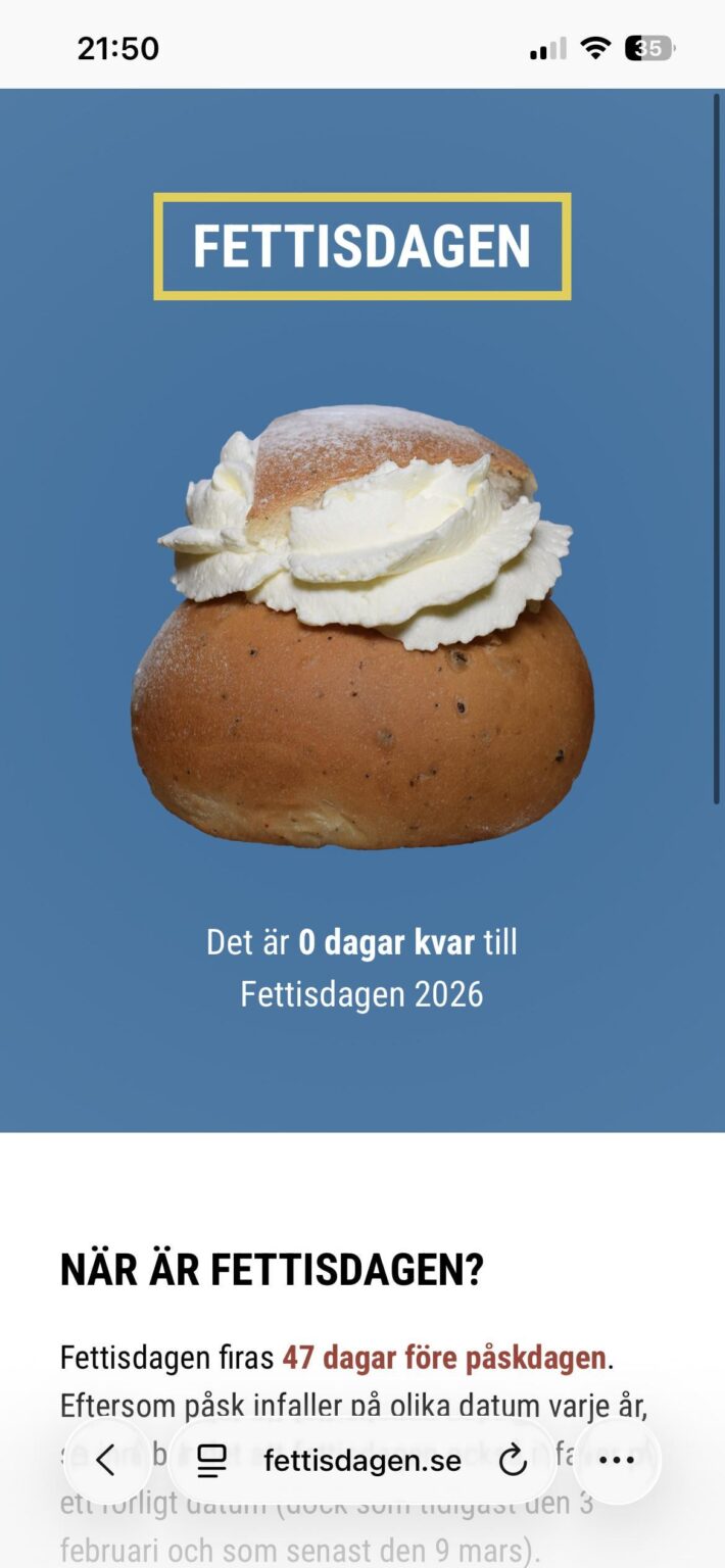 Fake News auf der Website von Fat Day