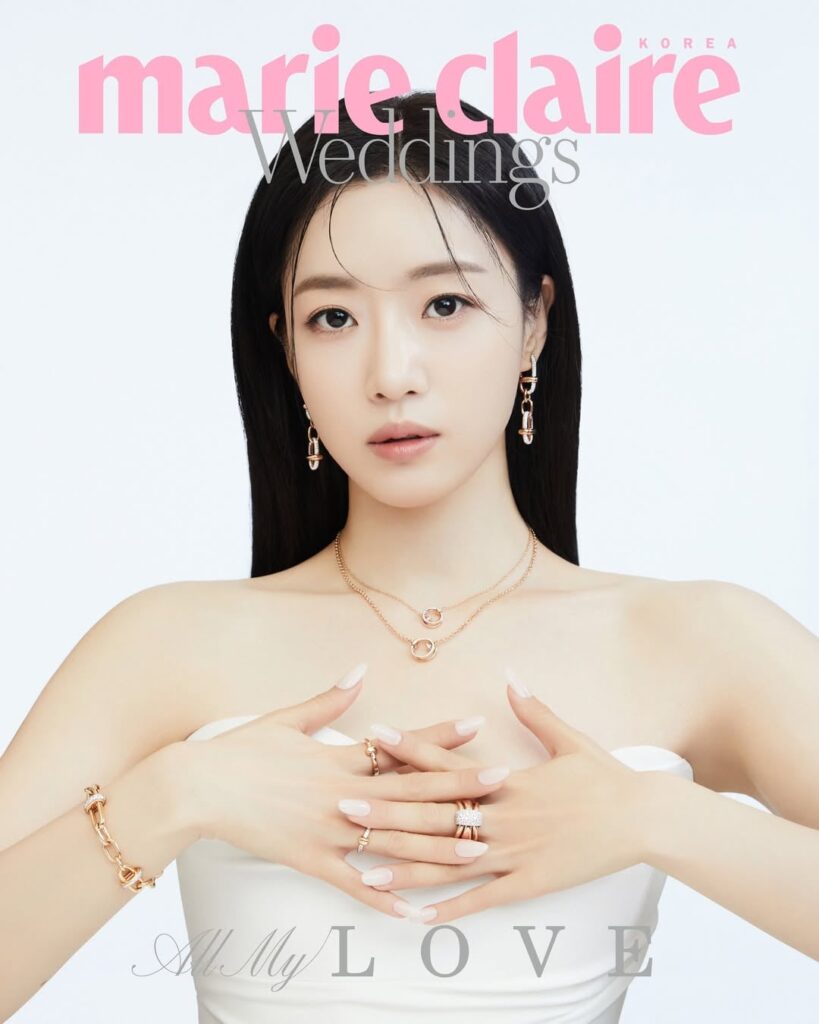 T-ARA Hahm Eunjung - Marie Claire Weddings x Pomellato (Cover der Ausgabe Februar 2026 + Bild)