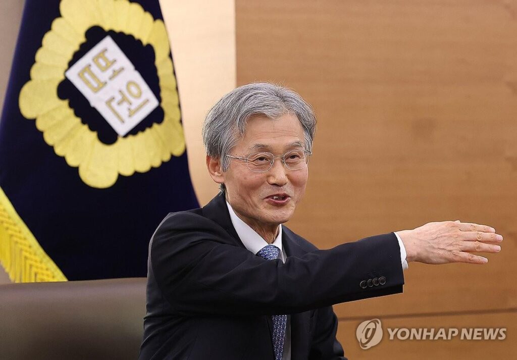(FÜHRUNG) Der oberste Richter des Obersten Gerichtshofs äußert sich gegen umstrittene Gesetzentwürfe zur Justizreform | Nachrichtenagentur Yonhap (FÜHRUNG) Der oberste Richter des Obersten Gerichtshofs äußert sich gegen umstrittene Gesetzentwürfe zur Justizreform | Nachrichtenagentur Yonhap