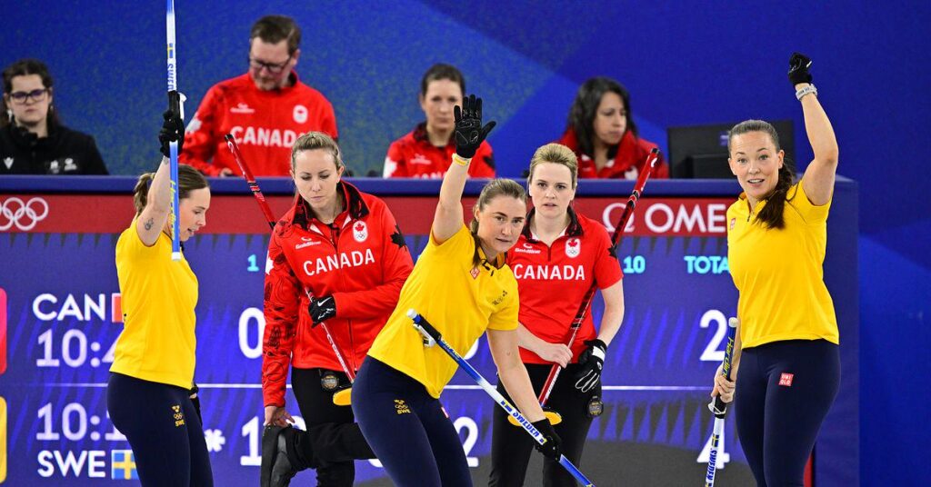 Curling: Medaille für Team Hasselborg gesichert