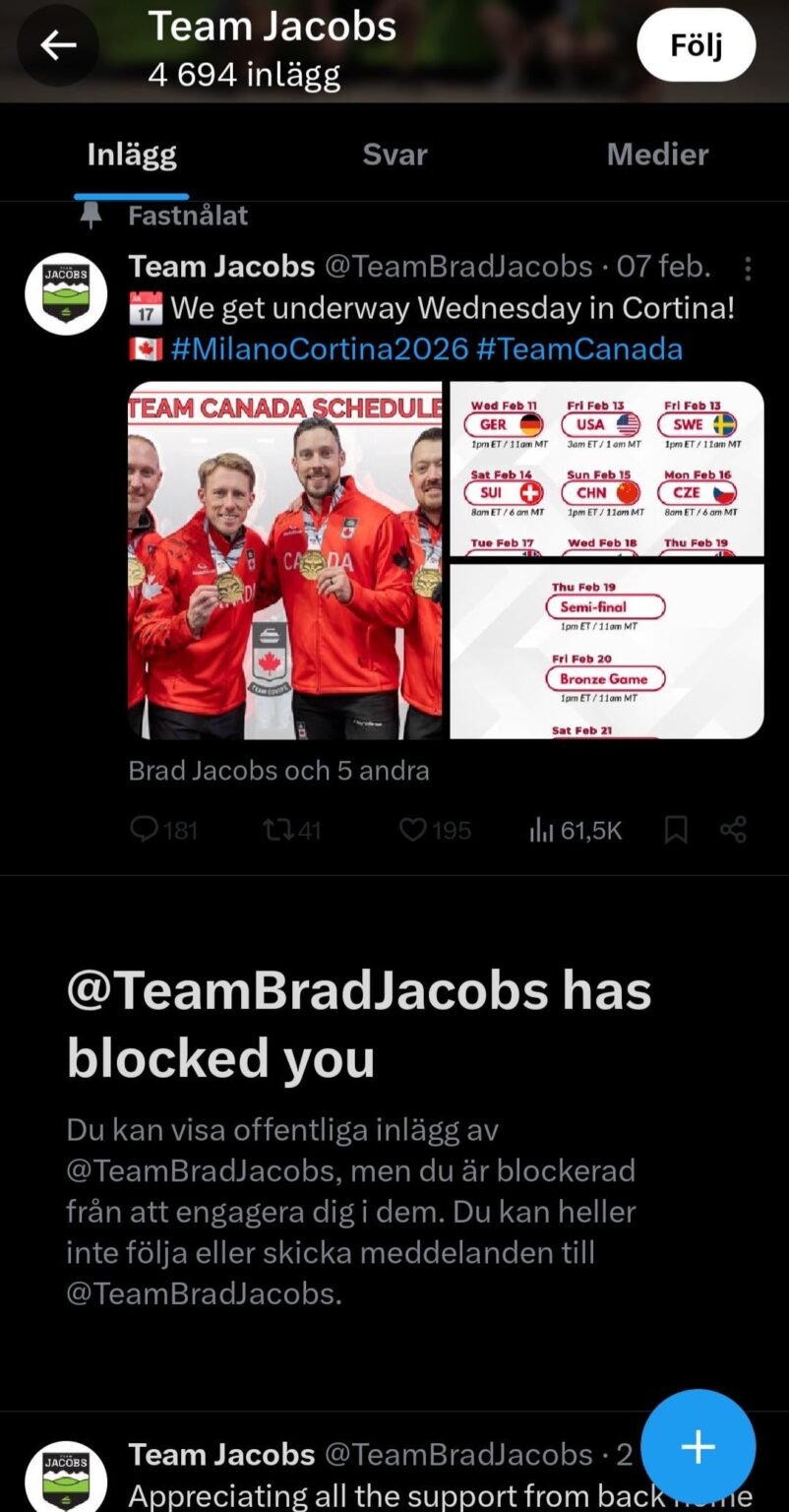 Blockiert von TeamJacobs! Postet weiterhin Briefmarken, Leute!