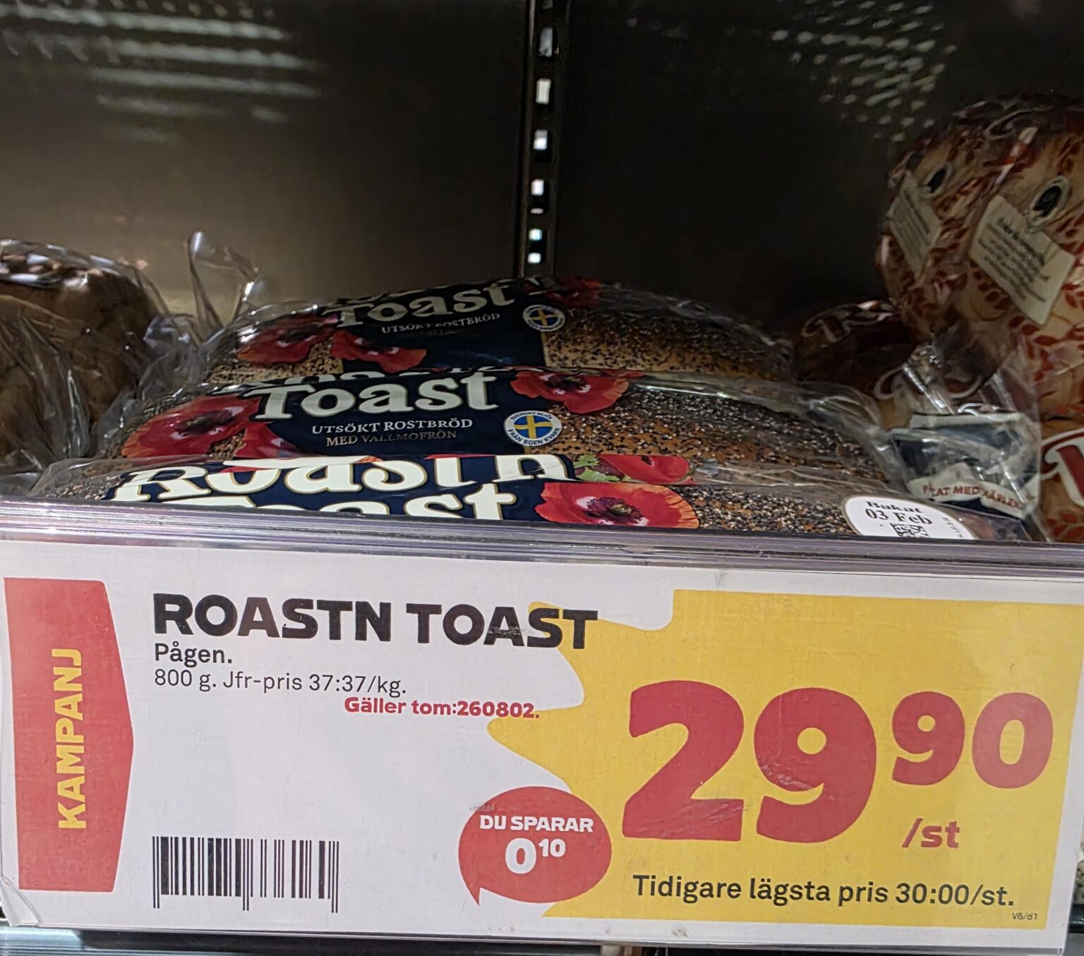 Ein klassischer schwedischer Rabatt.