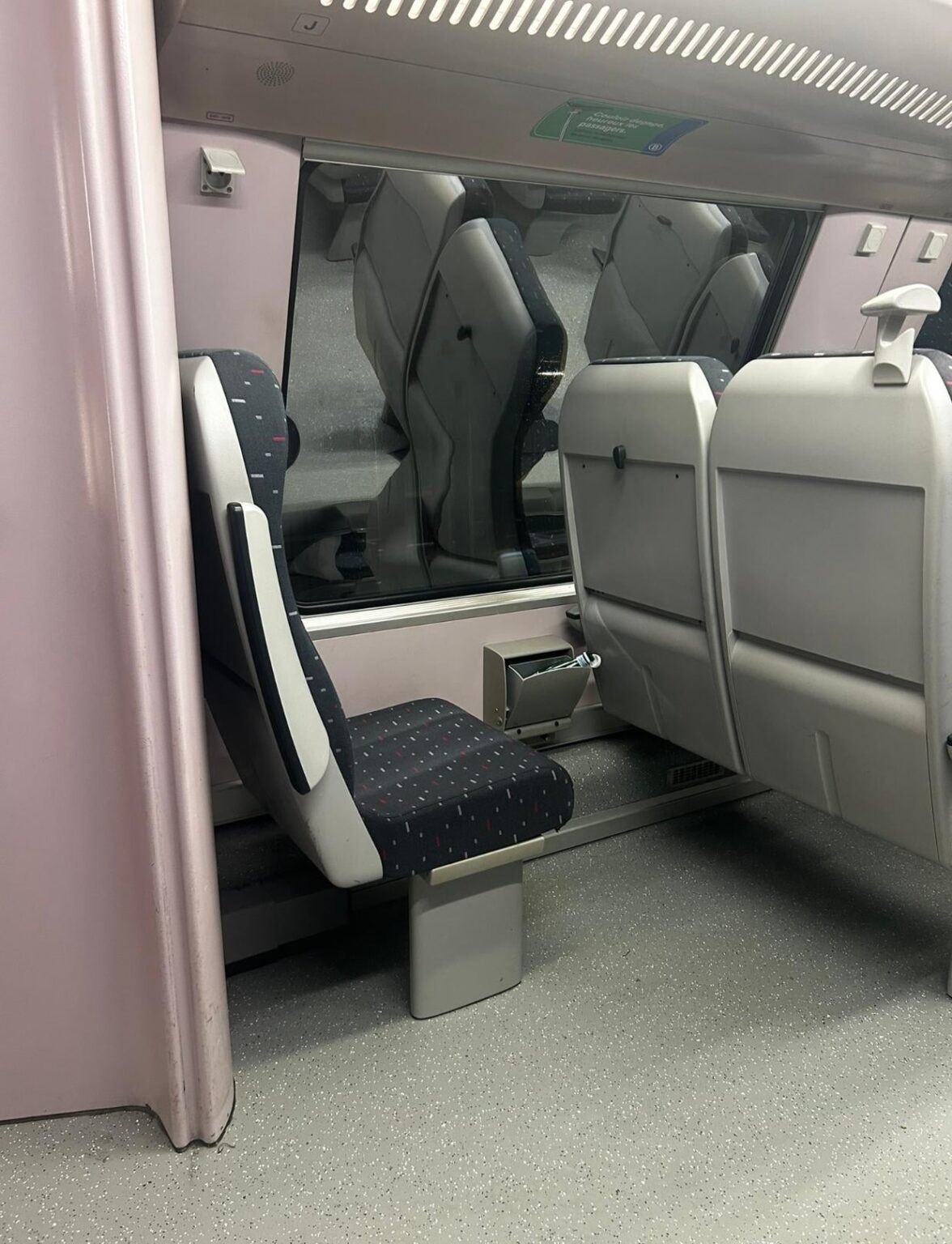 Meiner Meinung nach der beste Sitzplatz im Zug